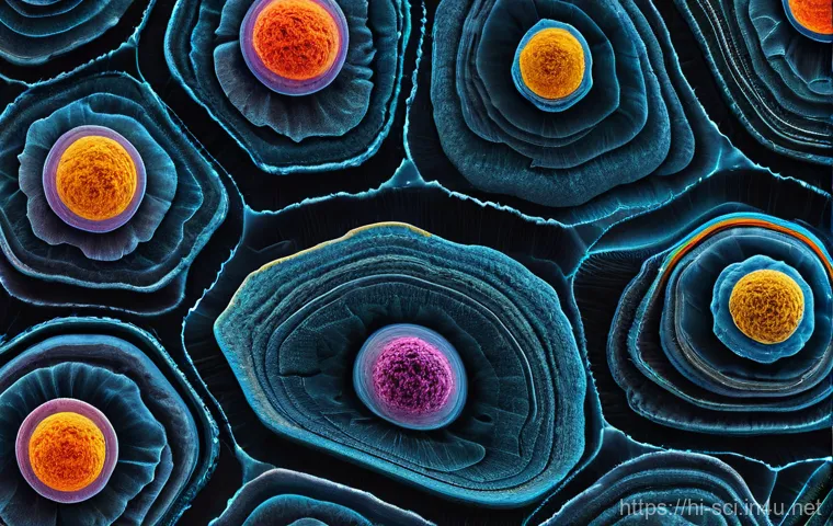 광학 현미경과 전자 현미경 비교 - **Scientists at Work with Advanced Microscopes:** An image showcasing two dedicated scientists, both...